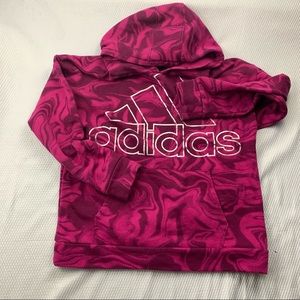Adidas girls pullover hoodie